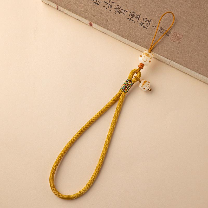 Bodhi Glückskatze Handy-Anhänger Handgelenksband - Niedlicher Anti-Verlust, Anti-Sturz Handyhülle Lanyard Anhänger