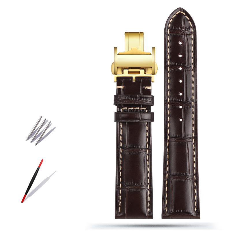 

Классический ремешок для часов из коровьей кожи 19 мм, 20 мм, 21 мм для коллекции Longines Masters L3 L4 L2.628/L2.673 с застежкой-бабочкой 21mm