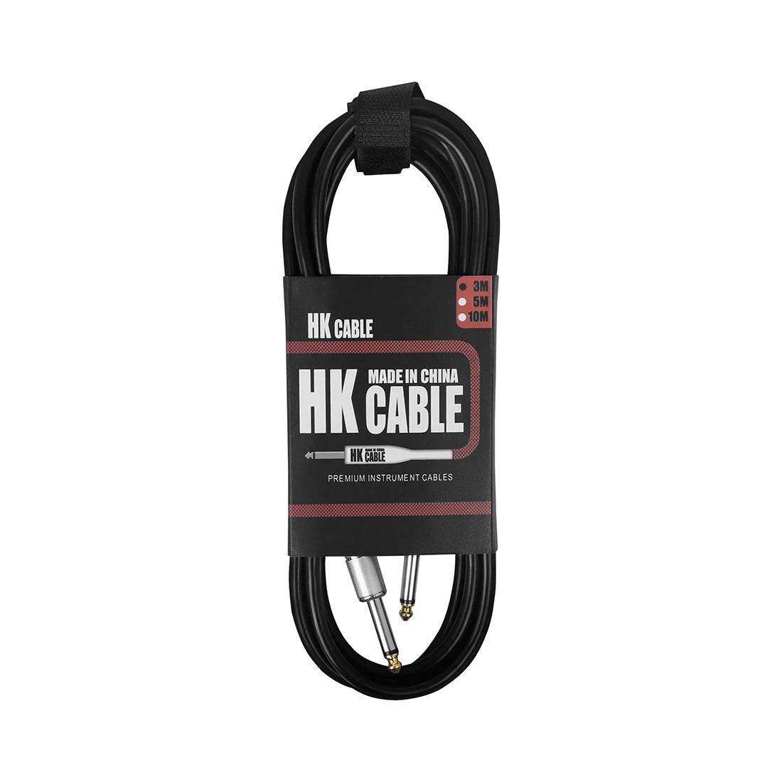 

3M Electric Guitar Effects Pedals Connection Cable No Noise Shielded Bass Cable Metal 6.35mm Connector Guitar Accessories