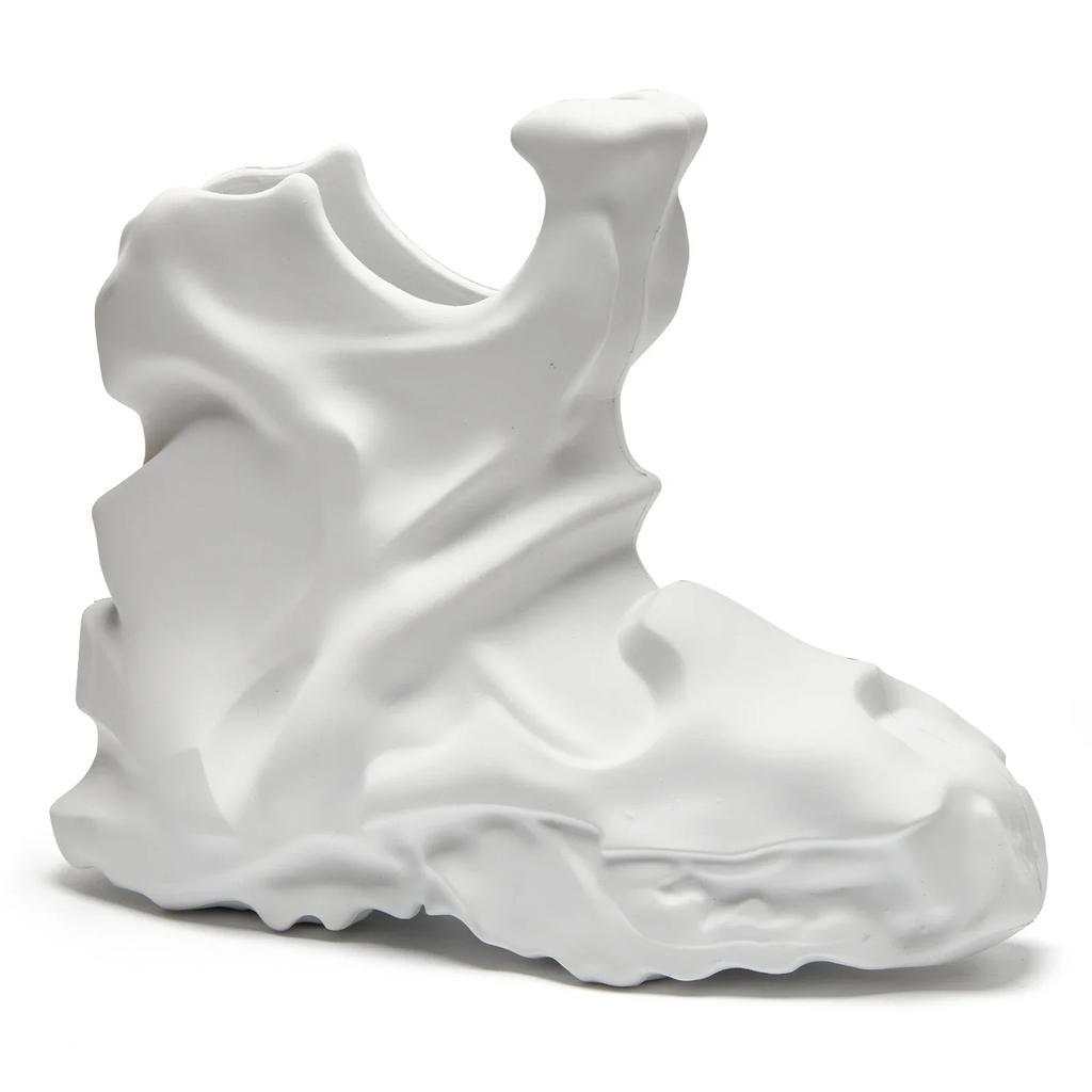 New Round Toe High Top Large Waterproof Platform Thick Sole Men Boots Gothic Platform Mid Calf Sneakers Man Moto Biker