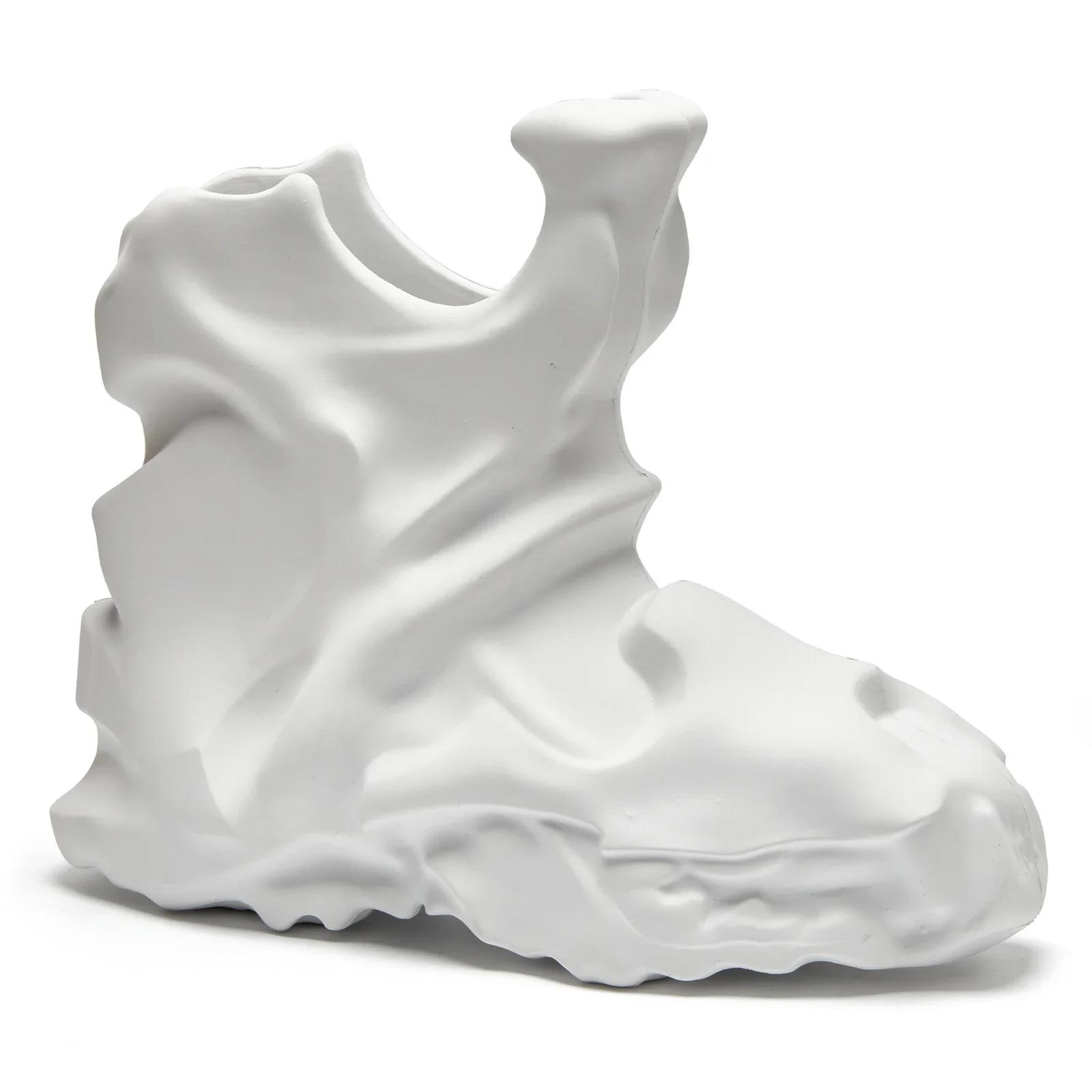 

Мода Носок круглой формы Высокий верх Большая Водонепроницаемая Платформа Толстая Подошва мужские Ботинки Мода Готика Платформа До середины икры Кроссовки Мужские Мото Байкер 43 белый