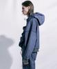 3D Pocket Hoodie Denim