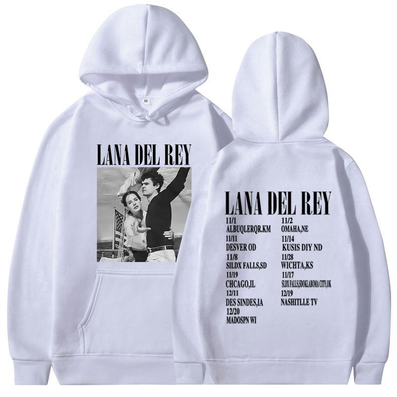 Lana Del Rey Ldr Zeil Grafische Hoodie Mannen Vrouwen Kleding Esthetische Sweater Mode Harajuku Oversized Hoodies Streetwear