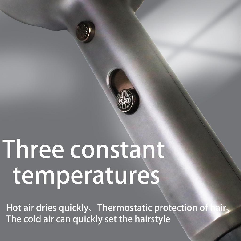 X18 Yüksek Güçlü Profesyonel Saç Kurutma Makinesi - Hızlı Kurutma, Yüksek Hızlı, Mavi Işıklı, Ev ve Kuaför Kullanımı İçin