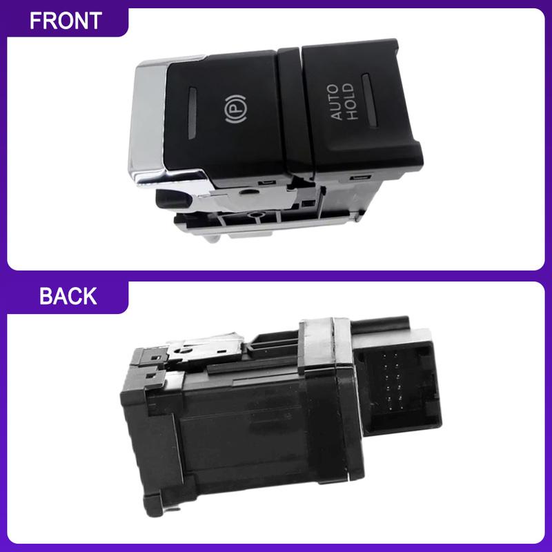 Elektronischer Handbremsschalter Parkbremse Knopf für Volkswagen VW Tiguan 2017 2018 2019 2020 2021-2024 LHD 5NA927225