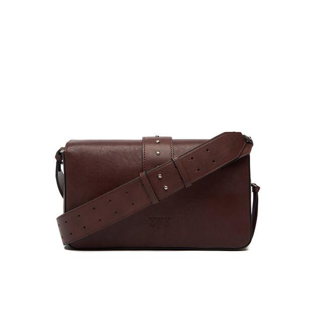 PINKO Love One Slouchy Zip Classic AI PLTT Bag