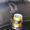 Plastic Cup Holder, BlackCar Cup Holder Side Window Backseat Hangings Water Cup Drink Bottle Organizers Stand
