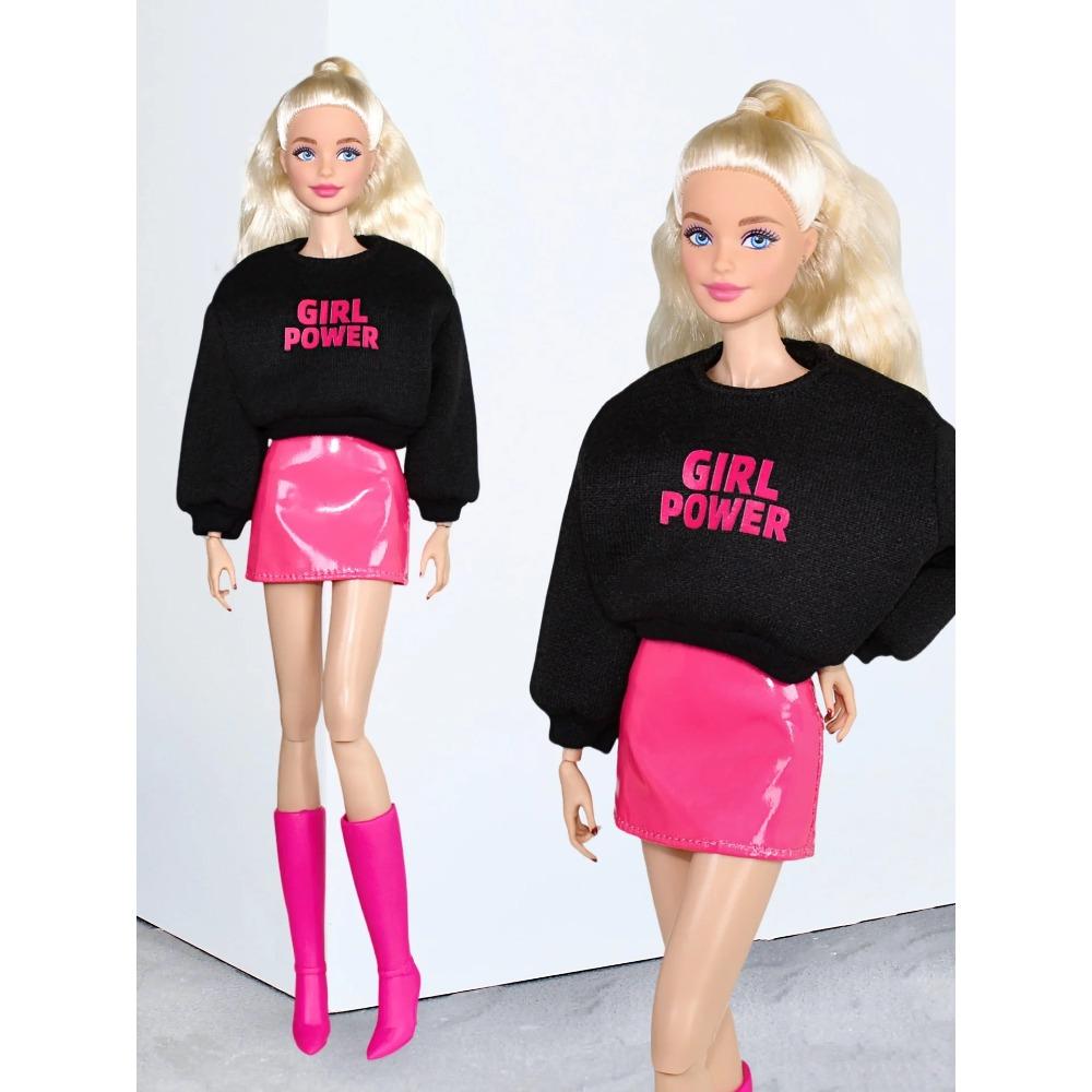 Fashion clothes set / 30cm doll clothing top short skirt pant dress outfit for 1/6 Xinyi FR ST blyth OB BB Doll / dollhouse toy