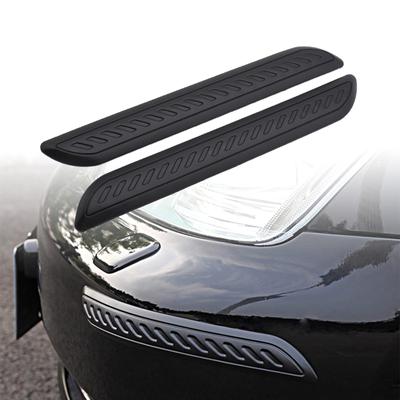 Zwarte Anti-botsing Patches Bumper Beschermstrips Anti-kras Bumper Beschermer Sierlijst Universals voor Auto SUV Pick-up Truck