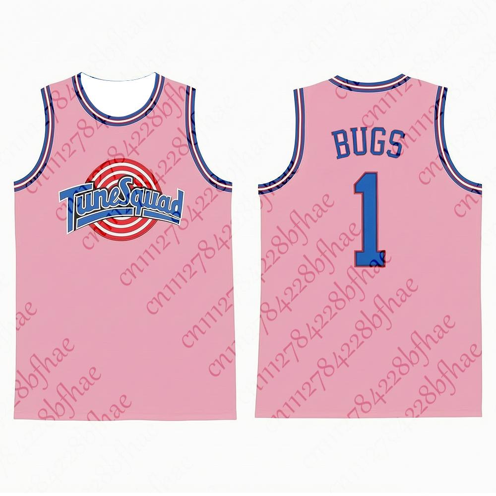 Space Jam Tune Squad Movie Basketball Jersey Retro Breathable Quick-Dry Men's And Women's Athletic Sport Tank Top for Children