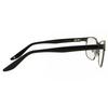 Full Rim Rectangle Matte Gunmetal Smartbuy Collection Marlou 883b Fashion Men Eyeglasses