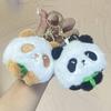 Adorable Cartoon Panda Plush Keychain Toy Cute Stuffed Bag Charm Gift For Couples