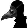 Halloween Steampunk Plague Doctor Black Masquerade Mask for Women