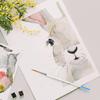 Künstlerpinsel-Set, 6-teilig, dünner Stift, extra lang, feine Spitze, Liner-Spitze #000#00#0#1#2#3, Modellbau, Nägel, Acryl, Öl, Aquarell