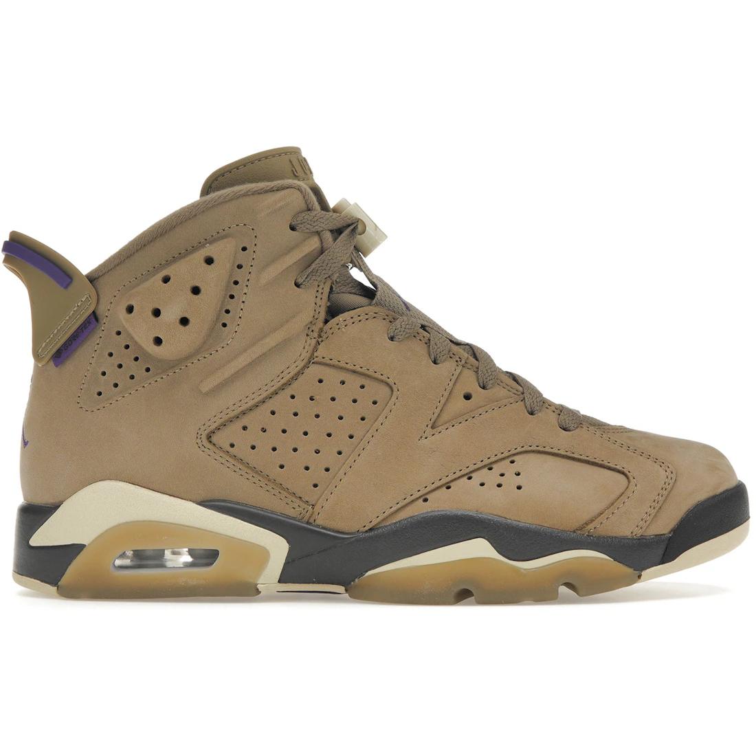 

Кросівки Jordan 6 Retro Gore-Tex Коричнева ламінарія (Жіночі)(FD1643-300) 35.5