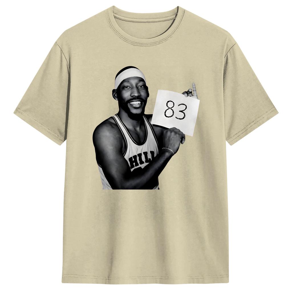 Novelty Bam Adebayo 83 TShirts Unisex Crew Neck Cotton T Shirts Short Sleeve Tee Shirt Printed Tops