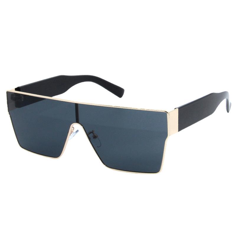 Fashion Square Men'S And Women'S Driving Sunscreen Sunglasses Integrated Sunglasses Classic Trendy Sunglasses Retro