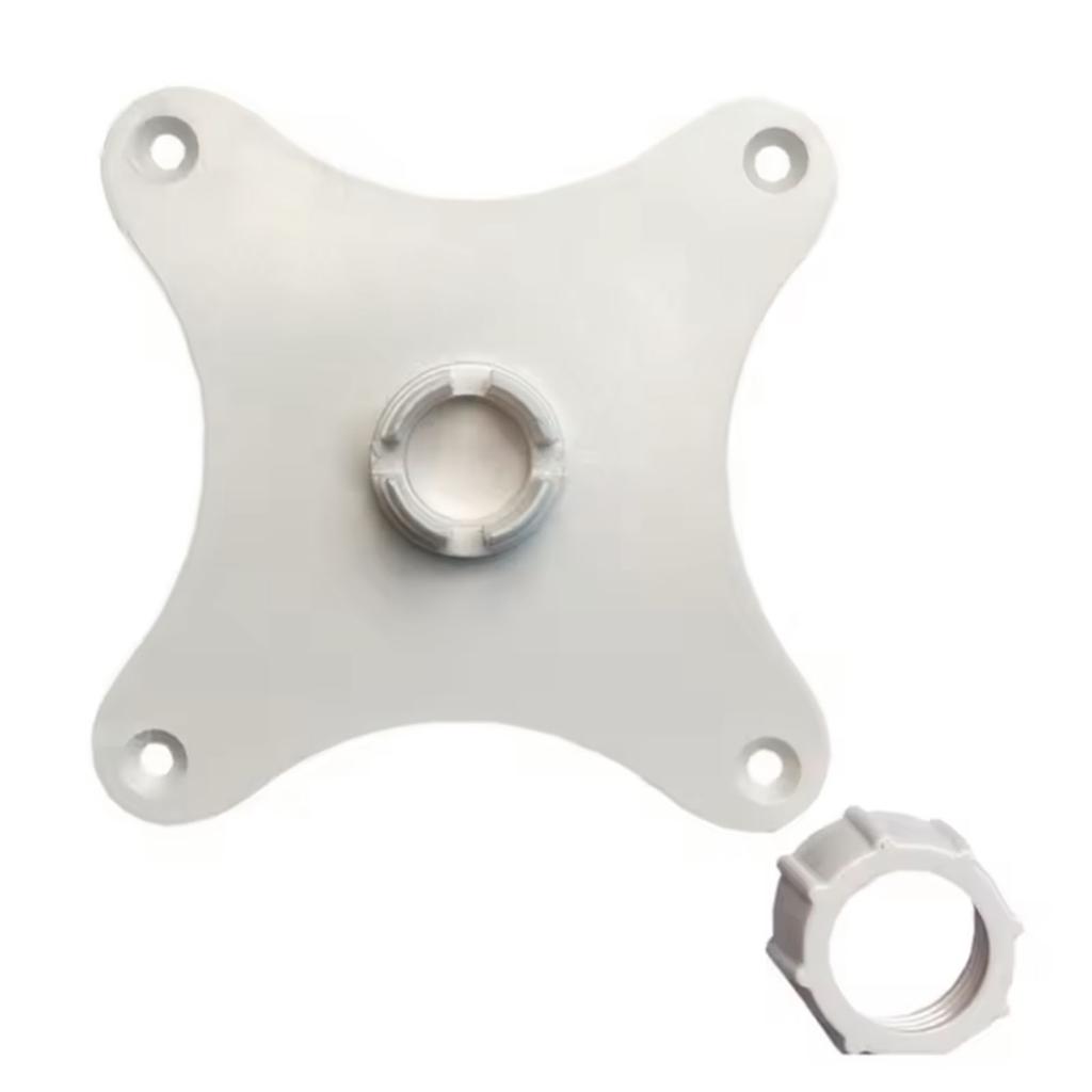 Support de moniteur pour pas de trous Vesa 75 vers écran tactile secondaire de téléphone portable Support de montage d'adaptateur de support Plaque de support