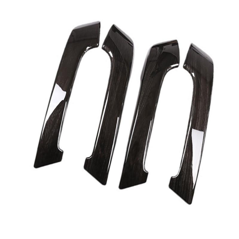 4PCS/set ABS Car Interior Door Handle Decoration Cover Trim Fit For Toyota Land Cruiser Prado FJ150 150 2010-18 Car