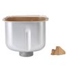 Bread Machine Baking Bucket Stainless Steel Bread Maker Inner Replacement Part for Home Commercial Bakeries