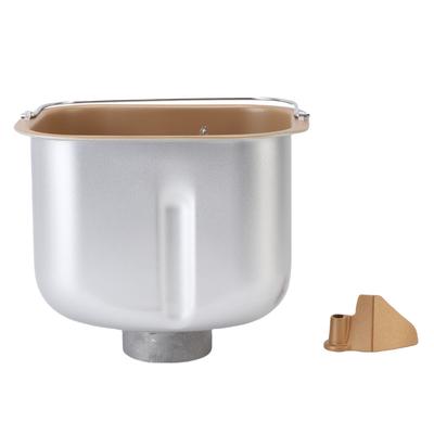 Bread Machine Baking Bucket Stainless Steel Bread Maker Inner Replacement Part for Home Commercial Bakeries