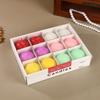 Creative Seven-color Spherical Candle Household Non-romantic Wedding Handmade Round Ball Small Candle Set Box
