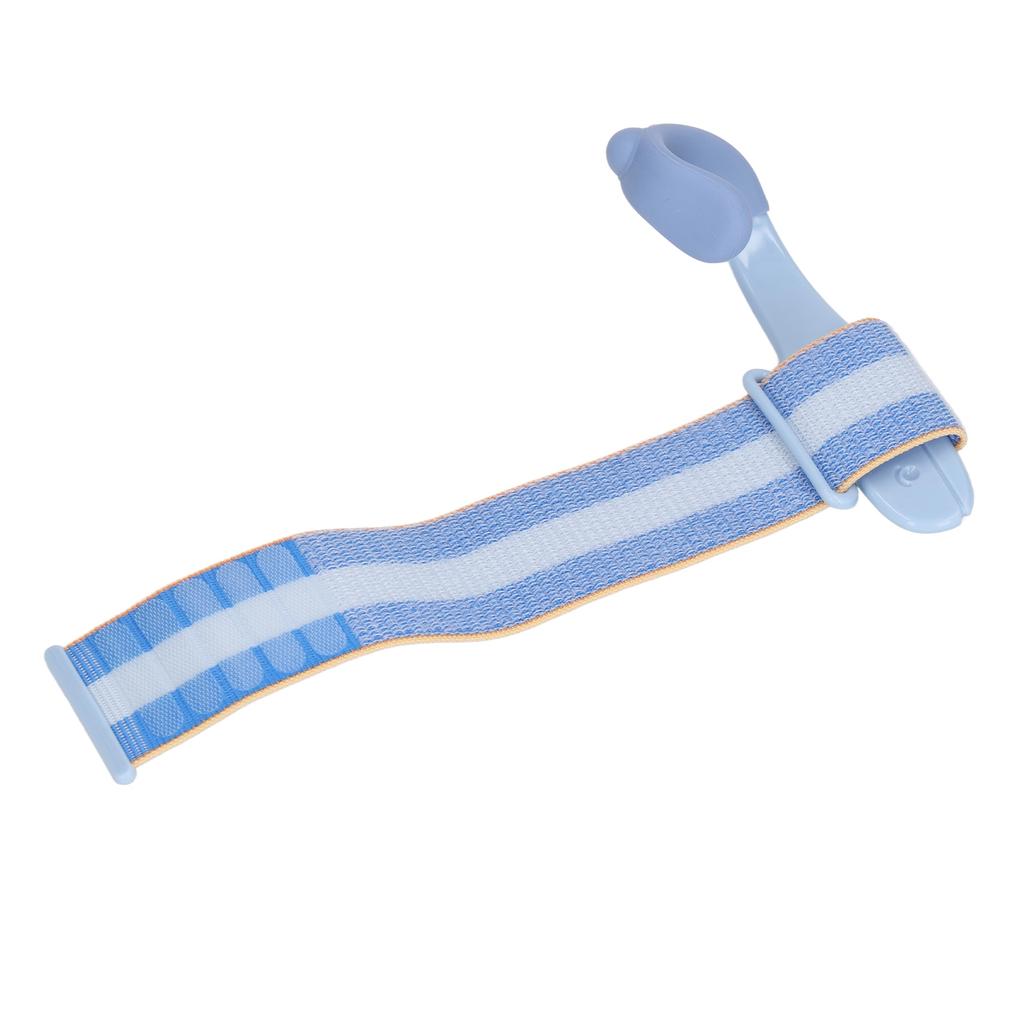 Pen Hold Corrector Ergonomic Design Pen Grip Wrist Brace Writing Posture Corrector Tool for Students Blue