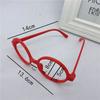Lens Eyewear Candy Color Children PP Kid Glasses Frame Light Spectacle Frames Round Glasses Frame