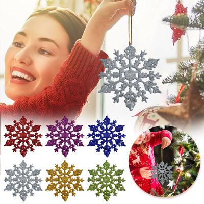 Christmas Tree Ornament Christmas Simulation Snowflake Xmas Ornament