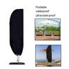 210D Oxford Outdoor Banana Umbrella Cover Waterproof Garden Rain Shield