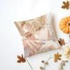 Cool Stylish Cartoon A-Alien Stage Lukas Cushion Cover Washable Linen Pillowcase Soft For Daily Sofa Bed Home Room Decor