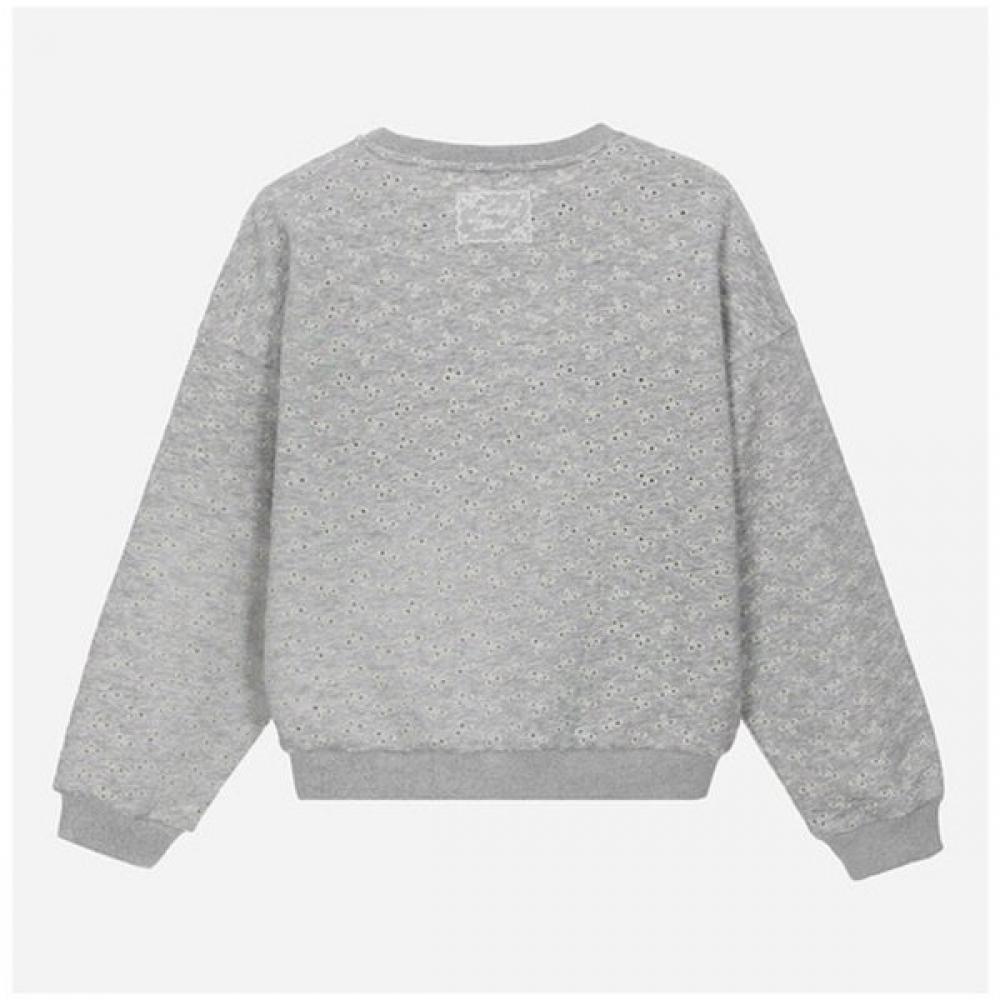 Thursday Island Allover Embroidery Pattern Sweatshirt T262mst136w