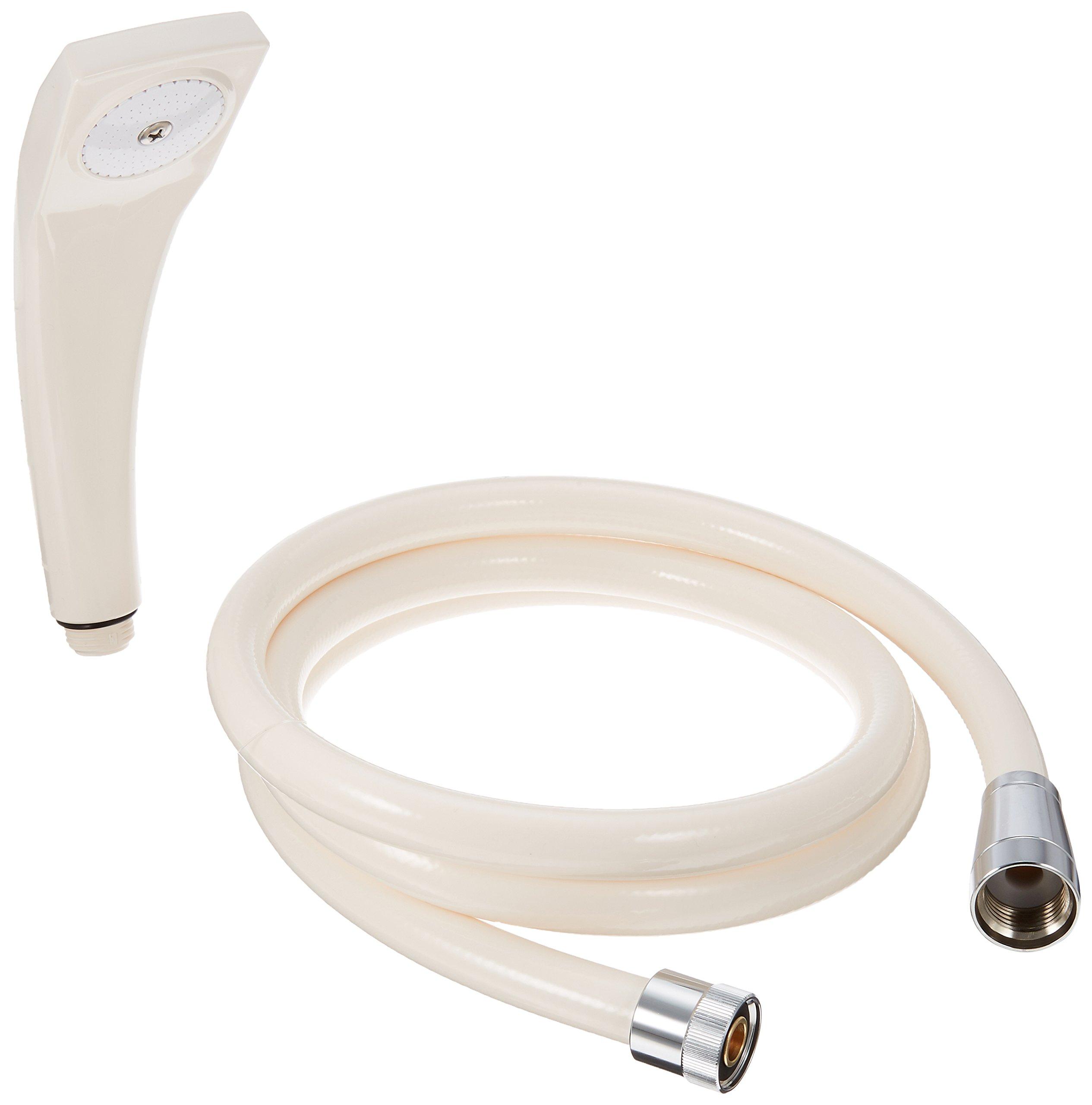 

SANEI White Shower Set with Swivel Adapter, 1.6m Twist-Free Hose, PS39-CTA-WW белый