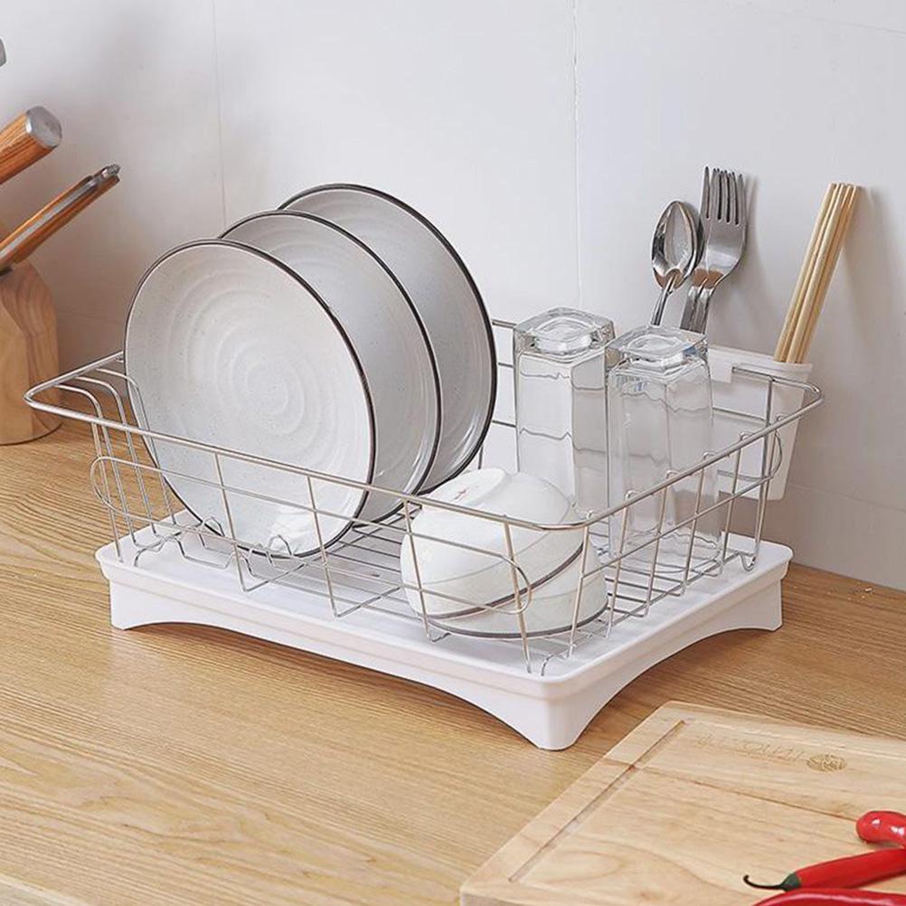 1pc Dish Drying Rack Durable Tableware Holder for Home Restaurant 1pc Dish Drying Rack Durable Tableware Holder for Home Restaurant