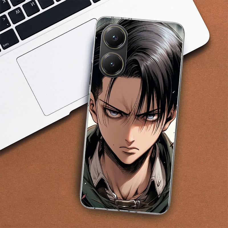 A-Attack On T-Titan Levi Phone Case For Xiaomi Poco X3 Nfc X4 X5 X6 X7 F7 Ultra F6 F5 F4 Gt F3 M6 M5S M5 M4 M3 Fundas Soft Shell