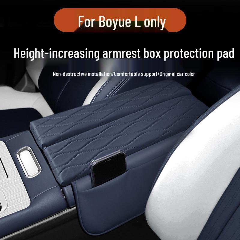 Enhanced Protective Armrest Cover for Geely Boyue L Console
