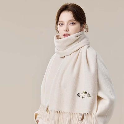 Women's Pure Wool Knitted Scarf