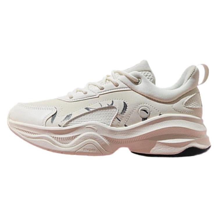 

Anta Comfortable Cushioning, Wear Resistant Low top Casual Shoes Women s White 122247756-3 35.5