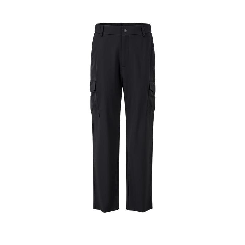 Giovanni Valentino Men's Utility Style Straight-Leg Casual Trousers