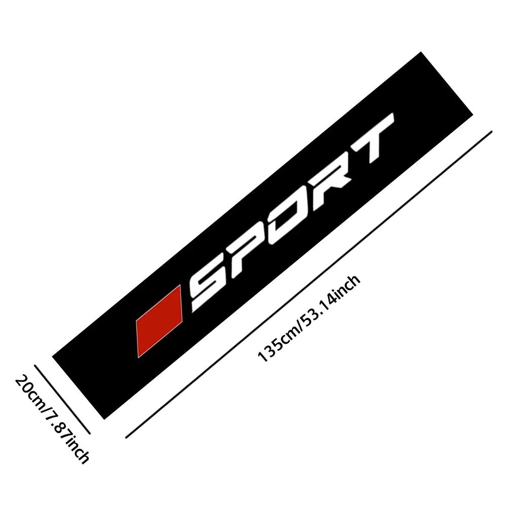 

SPORT Car Stickers Vinyl Wrap Film Front Windshield Sunscreen Decals DIY Front Decorative Film for Car Decor Accessories
