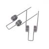 High Quality 2PCS Silver Double Torsion Spring 1.1 Wire Diameter 10.5mm Outside Diameter Strong Torsional Spring