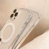 Coque Magnétique sans Fil Transparente Originale avec Animation Magsafe Pour iPhone 16 15 14 13 12 11 Plus Mini Pro Max XS XR