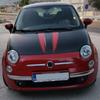 2PCS Car Hood Bonnet Stickers For Fiat 500 Abarth 595 Tuning Accessories Vinyl Film Decals Auto DIY Stripes Styling Decoration