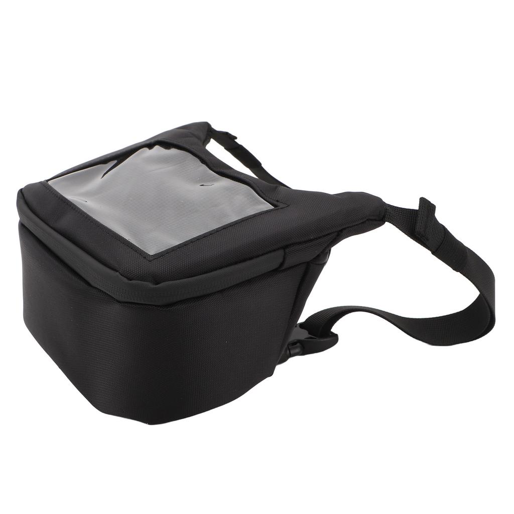 Motorrad Lenkertasche Touchscreen Bedienung Wasserdicht Schwarz Universal Ersatz für Vespa