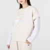 Puma Sweatshirts Women's Ecru Crew Neck Moderate 536092-99