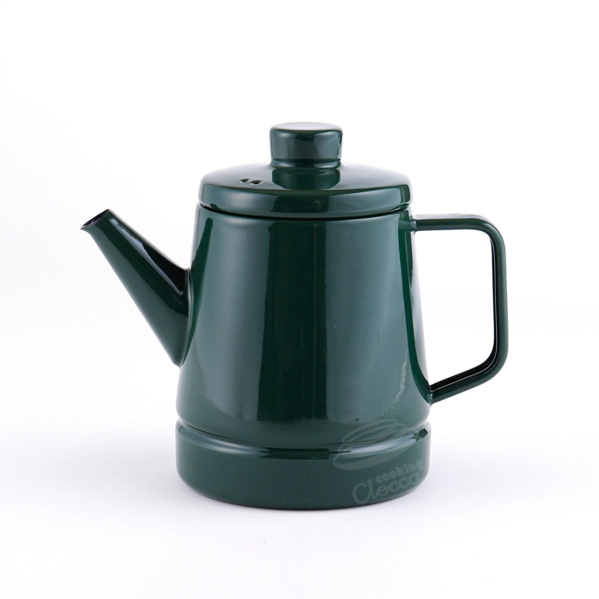 

Fuji Enamel Coffee Induction Solid Direct Heat Kettle, 1.6L, Green, Compatible, SD-16CP2.CG, Enamel,