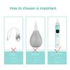 Electric Baby Nasal Aspirator Silent Nose Cleaner Portable Baby Nasal Inhaler  Household