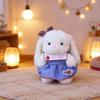 Cute Bunny Plush Toy Cartoon Soft Stuffed Animal Ornament Comfort Gift White