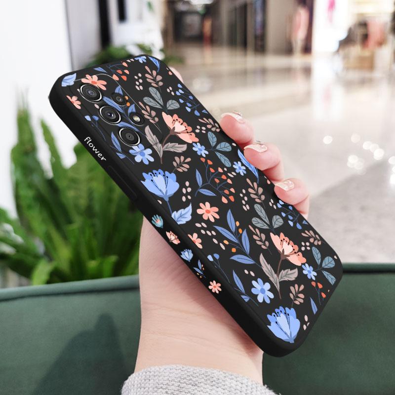 Romantic Garden Case For Samsung A54 A34 A24 A56 A36 A26 A17 A16 A14 A73 A53 A33 A23 A13 A72 A52 A32 A15 A25 A35 A55 A07 A06 5G