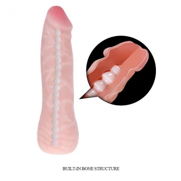 Gode - NO NAME - Soft Model - 15 Cm - 3.3 Cm - Pink PVC